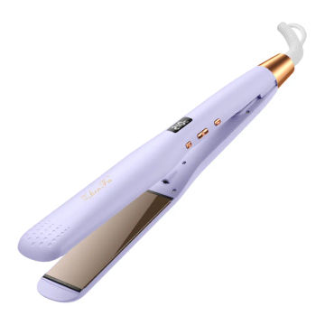 Portable Flat Iron Mini Hair Straightener Wireless Travelling Use Hair Curling And Straightening