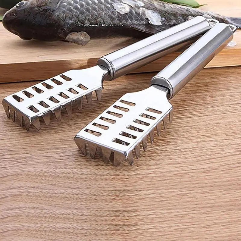 Description Picture 6 of itemFish Skin Brush Scraping Fish Scale Peeler Fast Remove Fish Knife Cleaning Scaler Scraper Fruits Vegetable Peeler Drop Ship