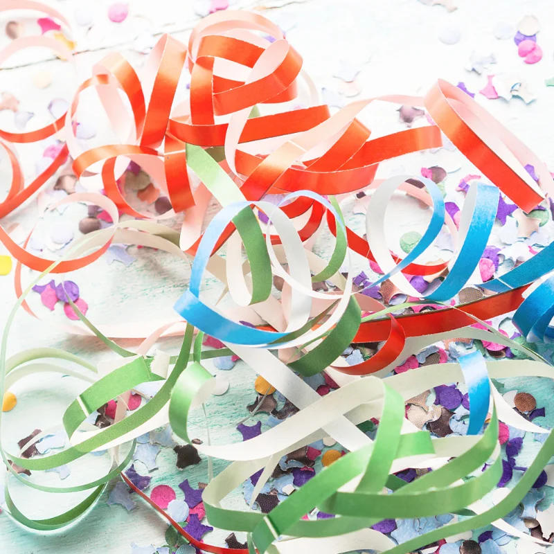 Description Picture 6 of item1/5PCS Party Popper Throw Streamers Colorful Ribbon Spray Bouquet Confetti Props for Wedding Party Birthday Atmosphere Supplies