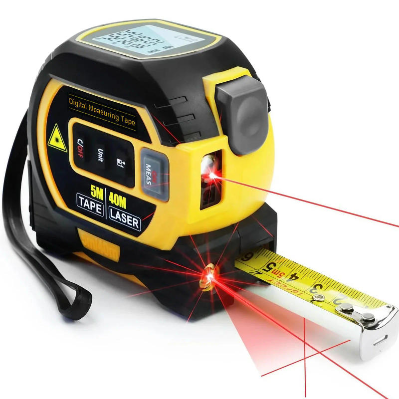 Description Picture 2 of item3-in-1 Laser Tape Measure 40/60M Meters Infrared Laser Distance Measuring Smart Energy Ruler High Precision Measuring Instrument