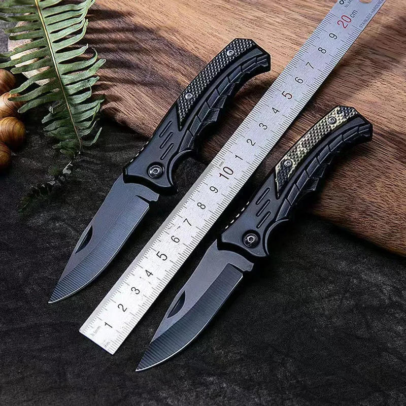 Description Picture 2 of itemStainless Steel Outdoor Camping Survival Knife Stainless Steel Folding Knife Multifunctional Pocket Knives EDC Knives Cutter