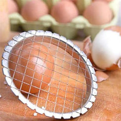 Stainless Steel Egg Slicer Cutter Mesh Grid Vegetable Fruit Chopper For Salad Dessert Potato Cube Grid Cutting Kitchen Gadgets