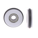 6*28*8mm Buna-N Rubber O Rubber Ring Silent Elastic Wheel 696 Bearing Roller Mute Elasticity Roller Pulley