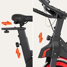 Description Picture 6 of itemExercise Bike Indoor Cycling Bike Stationary,Fitness Training Bike with Comfortable Seat Cushion,LCD Monitor Workout