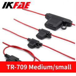 5PCS 10Pcs Fuse Holder Waterproof Car Fuses Set PVC Insert Car Box Current Lead Fuse Large Medium Small Wire Fuse Box 12 volt