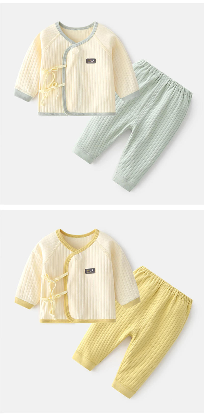 Description Picture 3 of itemCotton Infantil Baby Underwear Suits Newborn Boy Girl Outfits Spring Autumn Babies Clothes Little Pullover + Trousers Kids Sets