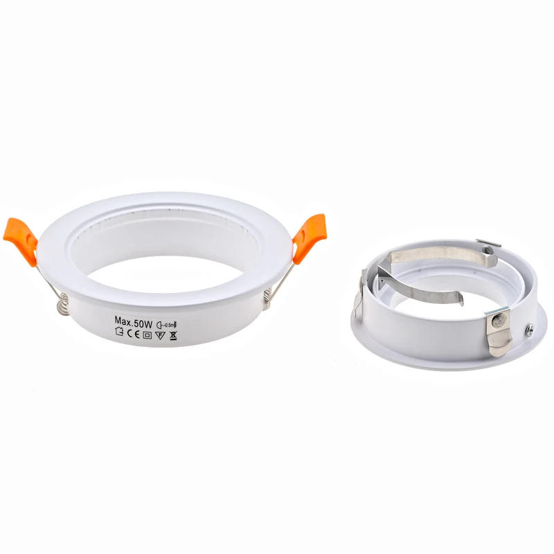 Description Picture 4 of item2pcs Creative  Aluminum MR16 GU10 Ceiling Downlights Led Lighting Fittings and Fixtures Recessed Lamp for Home Living Room Decor