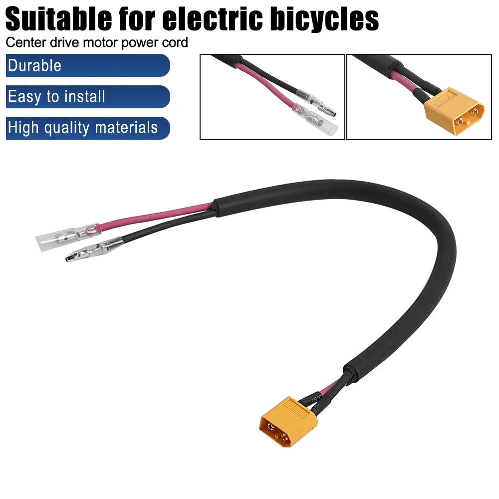 Description Picture 2 of itemBattery Connector Cables Power Cables XT60 Connector Cable Center Drive Motor for BAFANG BBSHD BBS01B BBS02B Electric Bicycle