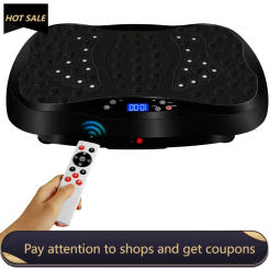 Vibration Plate Exercise Machine with Remote Control,Vibration Platform,Whole Body Workout Machine,Fitness Machine,Foots Massage