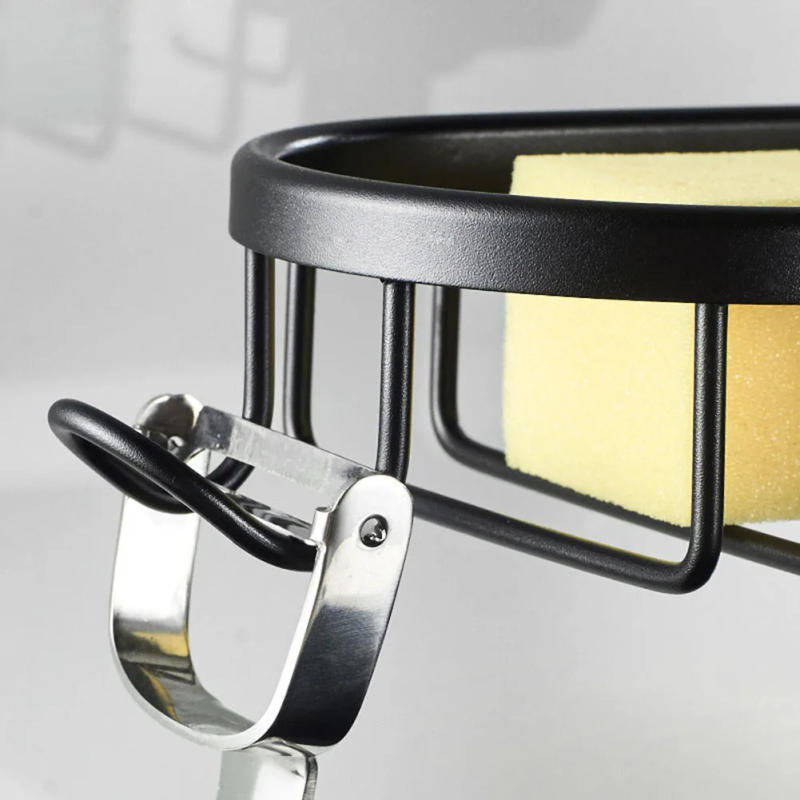 Description Picture 6 of itemKitchen Stainless Steel Sink Drain Rack Sponge Storage Faucet Holder Soap Drainer Towel Rack Shelf Organizer Kitchen Accessories