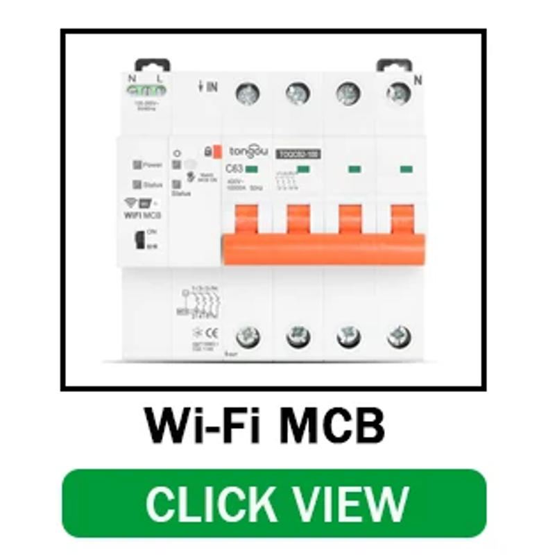 Description Picture 5 of itemTuya Wifi Smart Circuit Breaker Switch With Metering 63A1P Din Rail remote control Smart Home Smart Life App Timer Module TONGOU