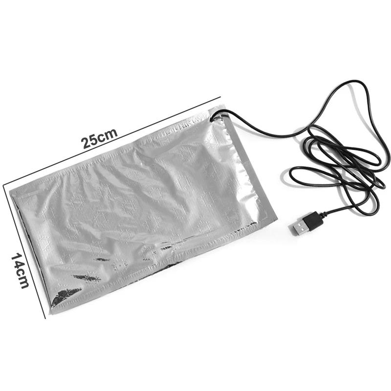 Description Picture 5 of itemUSB Heating Plate Waterproof Food Meal Water Lunch Box Insulation Heating Pad Outdoor Picnic Portable Electric Heated Gasket