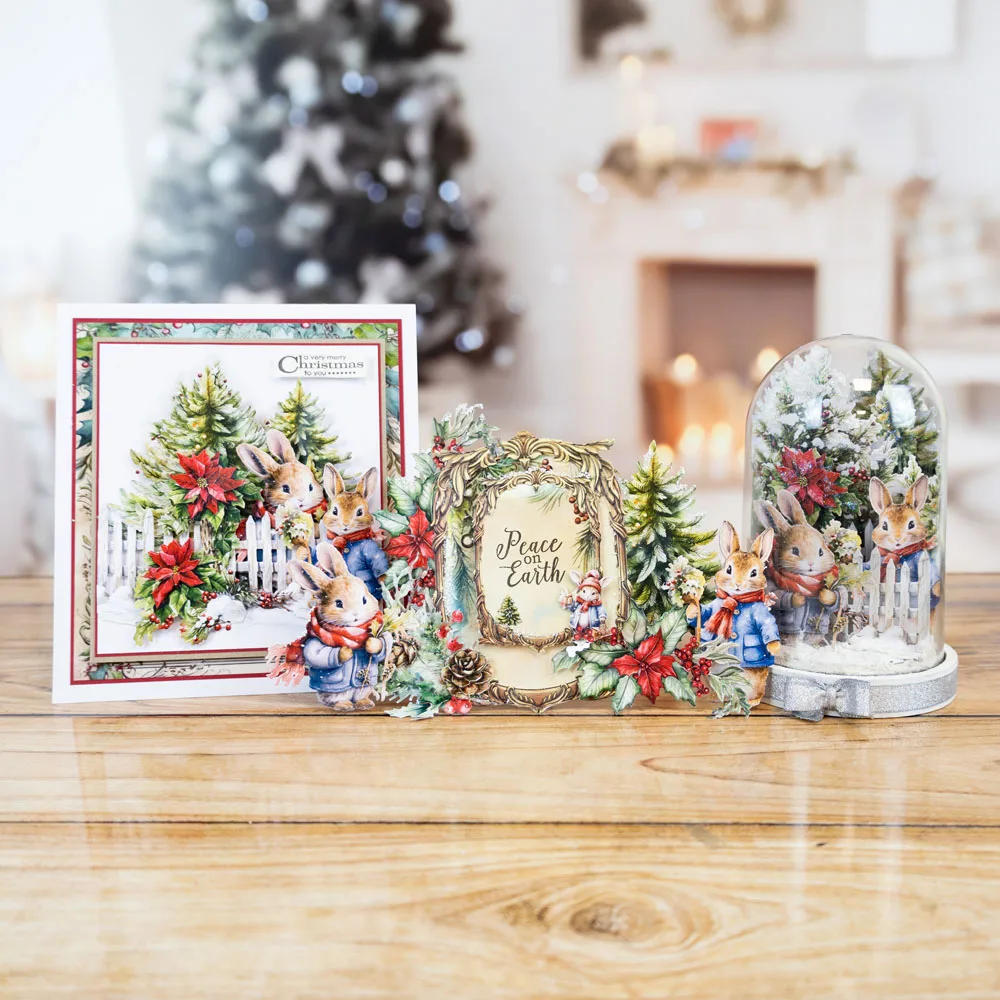 Description Picture 6 of itemNutmeg Die Set new metal cutting dies for paper DIY molds Scrapbooking die cut crafts two red robins dies