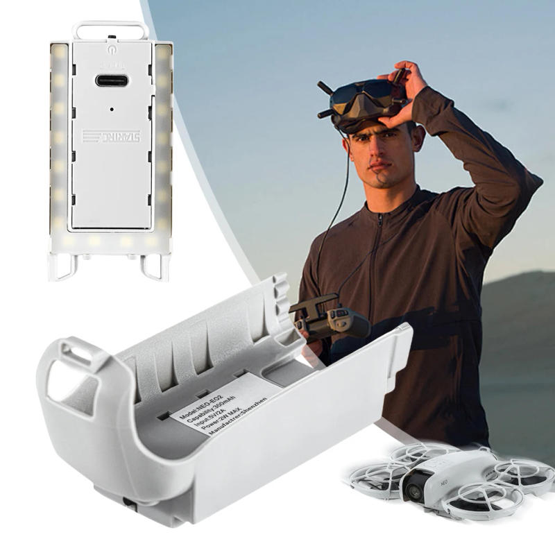 Description Picture 6 of itemIlluminated Landing Gear with Flash LED Lights Lightweight Quick Release Extension Landing Gear for DJI NEO Drone Accessories