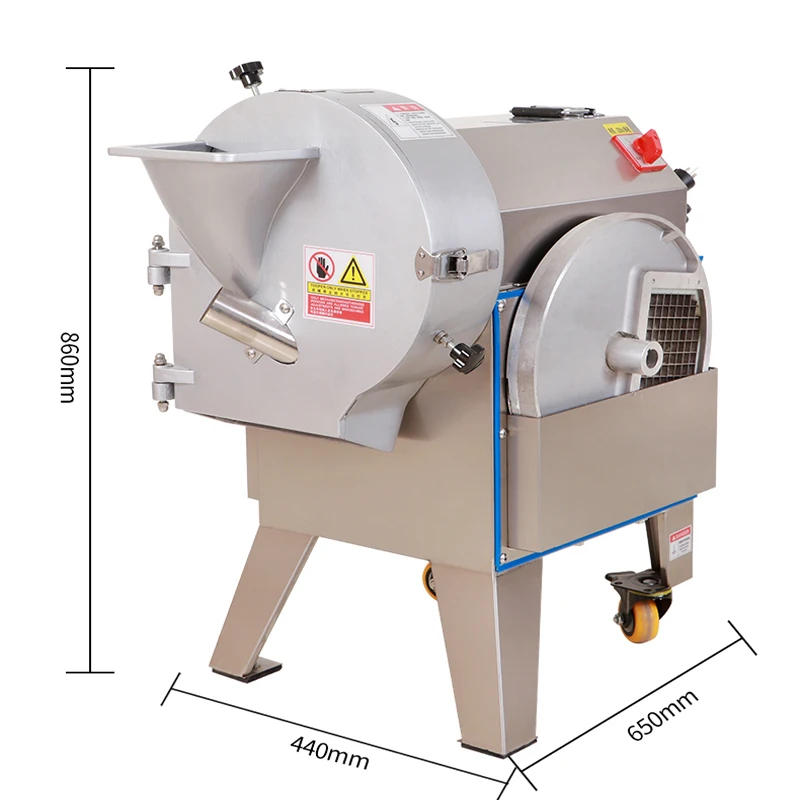 Description Picture 4 of itemCommercial Industrial Electric Vegetable Cutter Fruit And Vegetable Potato Carrot Onion Shredder