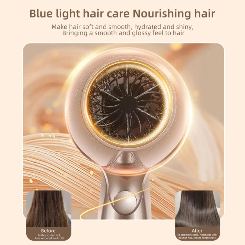 Description Picture 6 of item220V Hair Dryer Professional 2000W Strong Power Blow Hair Dryer Brush For Hairdressing Barber Salon Tools Hair Dryer Light Body