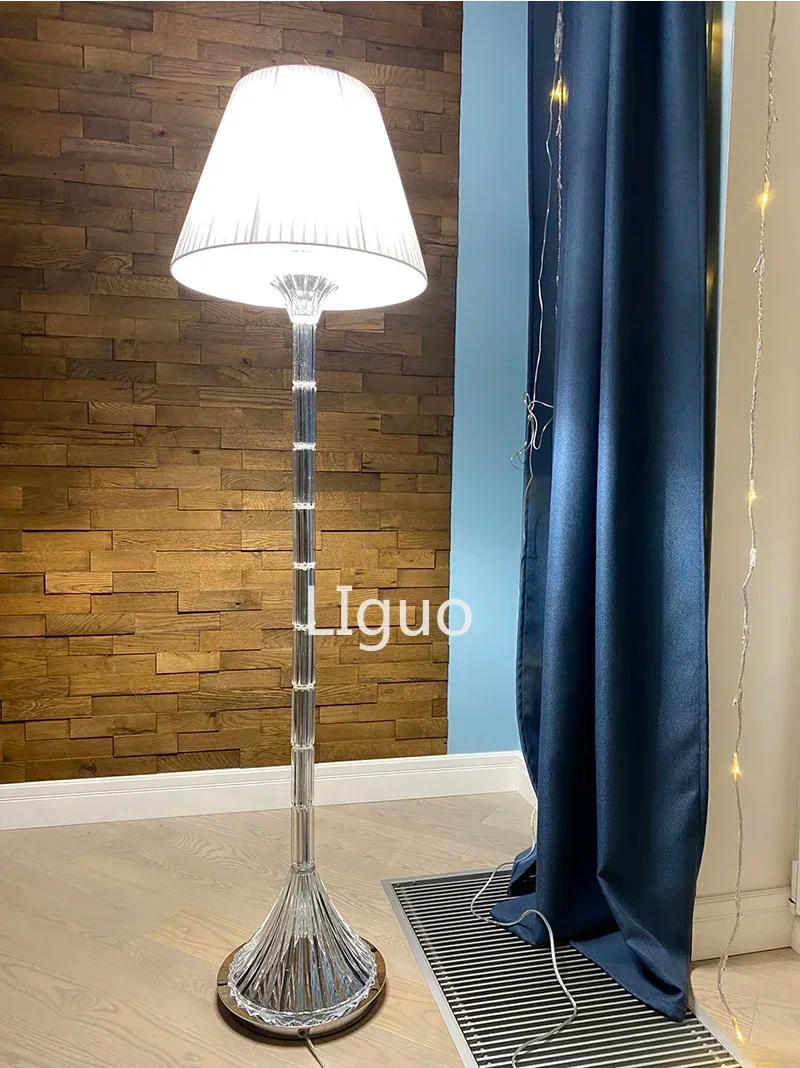 Description Picture 2 of itemModern Floor Light Modern Crystal Floor Lamp Standing Lamps Living Room  Luminaria Tripot Lamps W35CM X H146CM