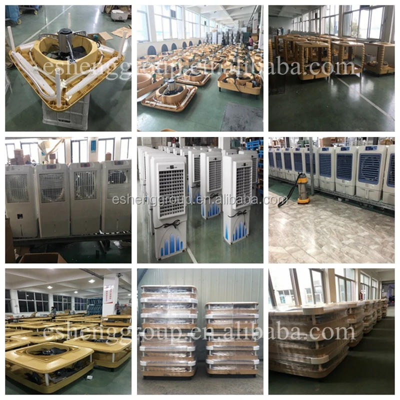 Description Picture 3 of item7500cmh Double Fan Evaporative Air Cooler With Three Side Cooling Pad