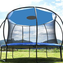 6/8/10/12/14ft Trampoline Roof Sunshade Rain Protection Cloth Trampoline Shade Cover Sun Protection Trampolines Canopy for kids