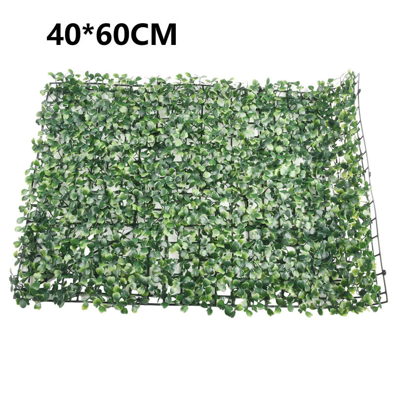 Description Picture 3 of item40x60cm Artificial Plants Grass Wall Backdrop Decoration Boxwood Hedge Panels For Indoor Outdoor Home Garden Balcony Decor Party