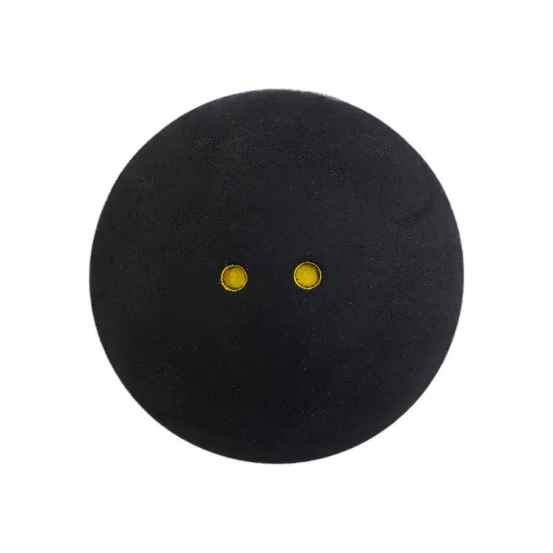 Description Picture 2 of itemBlack Professional Squash Rackets Racquet Sports Two-Yellow Dots Squash Ball Low Speed Ball Rubber Balls