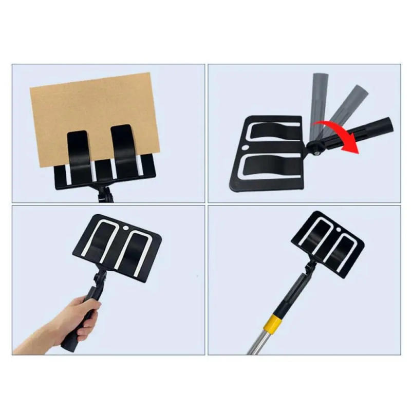 Description Picture 3 of itemAdjustable Angle Spray Shield Holder Set Durable Plastic Spray Paint Shield Holder With Pole Cardboard Spray Shield Holder