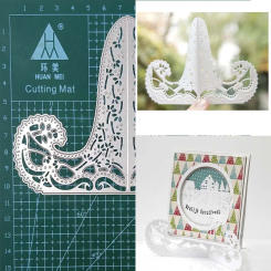 Photo frame bracket Metal Cutting Dies for DIY Scrapbooking Album Paper Cards Embossing Die Cuts Handicrafts