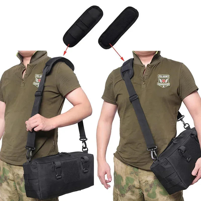 Description Picture 5 of item1PC Detachable Shoulder Strap Pad Cushion For Backpack Shoulder Bag Decompression Non Slip Shoulder Strap Pad Bags Accessories