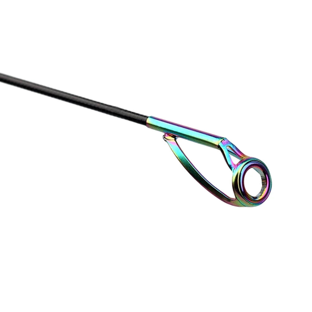 Description Picture 4 of item5Pcs Fishing Rod Tip Guides Repair Kit DIY Stainless Steel Frames Ceramic Ring Spinning Casting Fishing Rod Tackle Tool