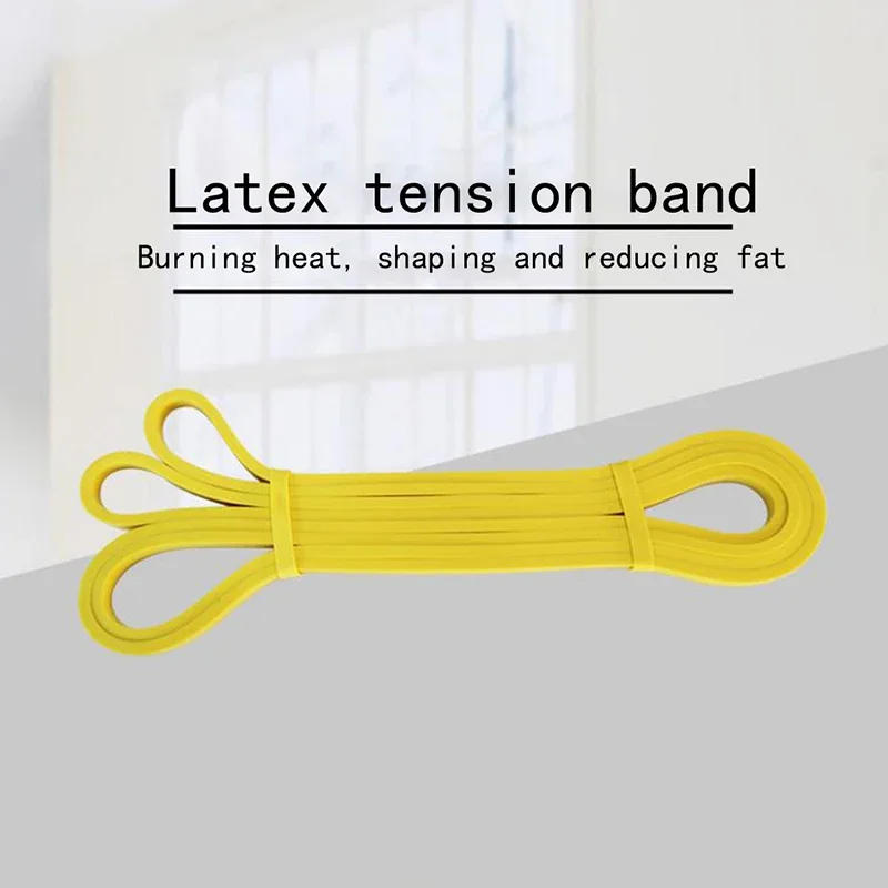 Description Picture 4 of itemElastic band fitness resistance band Yoga tension band butt circle butt rubber exercise strength training Work on your hip belt