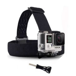 Head Camera Holder for Gopro Action Camera Pov Head Mount Support for Go Pro Headband Strap Stand Bracket