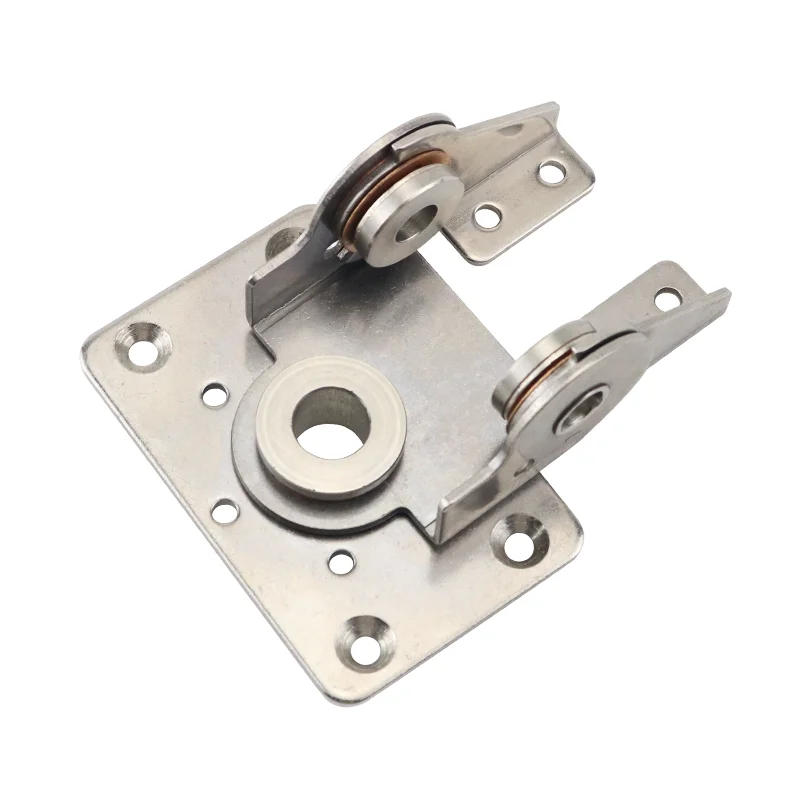 Description Picture 5 of itemIndustrial Instrument Display Screen Hinge 304 Stainless Steel Dual Axis Torque Arbitrary Stop Damping Hinge