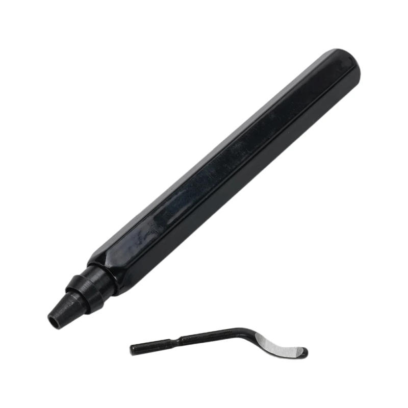 Description Picture 2 of itemBlade Deburring Handle Remover Rotary Deburr Scraper Bar Wear Resistant 2pcs/set Full Metal Lightweight RB1000 Shank