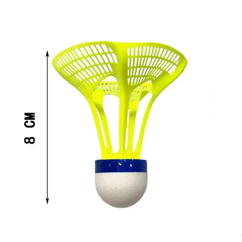 Description Picture 2 of item3 Sets Elastic Badminton Trainer Set Glowing Badminton Balls Single Player Rebound Practice Swing Badminton Racquet for Beginner