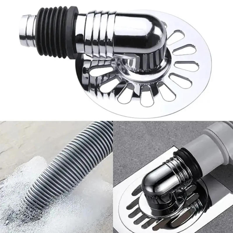 Description Picture 4 of itemWashing Machine Floor Drain Joint Double Purpose Pipe Connector Dishwasher Universal Hose Adapter Disposer Trap Tool