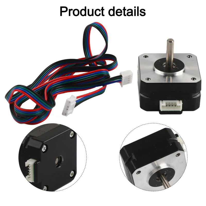 Description Picture 2 of itemCompact Design For Nema 17 Pancake Stepper Motor with Easy Integration and Reliable Performance for 3D Printers