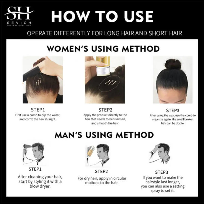 Description Picture 5 of itemHair Grooming Must-have Provides Long-lasting Smoothness Nourishes And Strengthens Hair Moisturizing Smoothness Hair Products