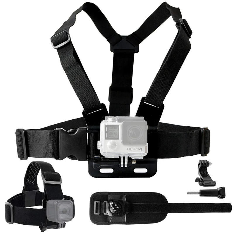 Description Picture 2 of itemChest Strap Mount Belt for Gopro Hero 12 11 9 8 7 6 5+ 4 Xiaomi Yi 4K Action Camera Chest Harness for insta360 Sport Accessories