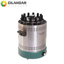 Home desktop smoke-free barbecue electric grill high-temperature automatic rotating Barbecue machine eectric oven 220V