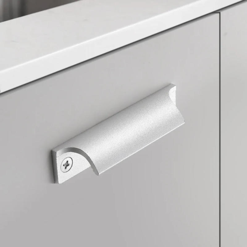 Description Picture 6 of itemAluminum Alloy Door Handle Hardware 90/120mm Casement Window Handle Multifunctional Punching holes Sliding Door Handle Cabinet