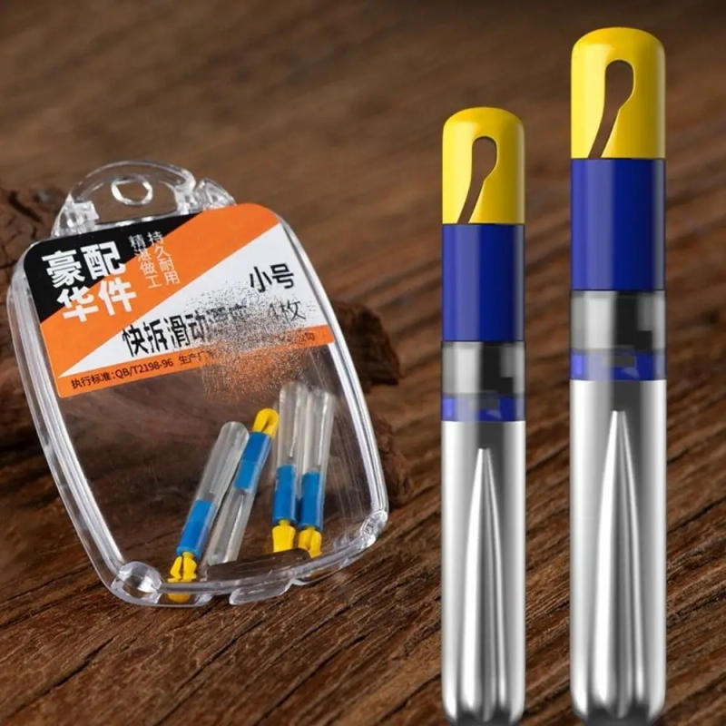 Description Picture 2 of item1 Box Quick Replacement Fish Float Rest Fishing Gear Block Detachable Rotation Fish Float Seat Anti Knot Extra Grade Fish Line