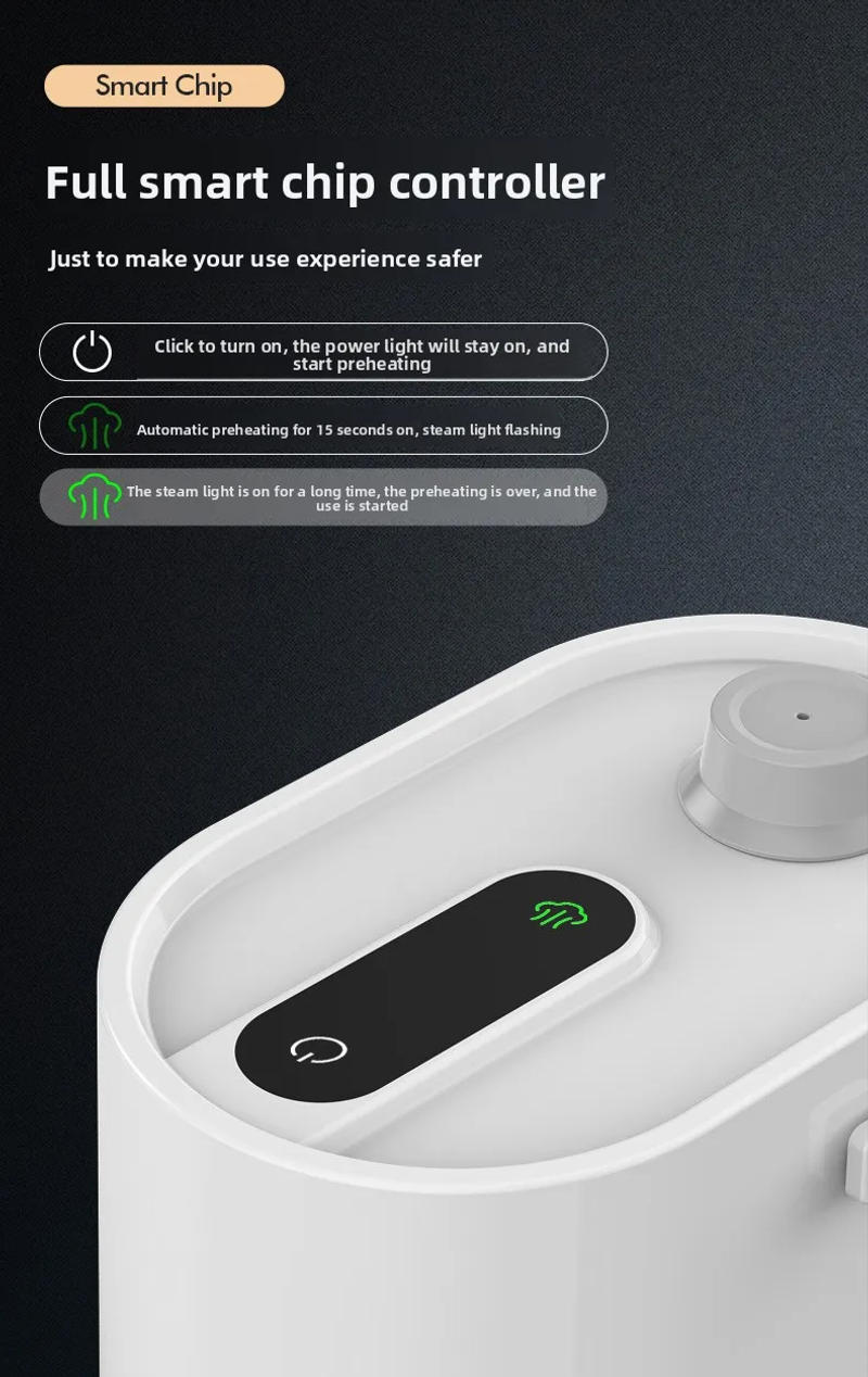 Description Picture 6 of itemPortable Steam Cleaning Machine, High Pressure And High Temperature Deep Cleaning Suitable For Floor/Kitchen Fast Sterilization