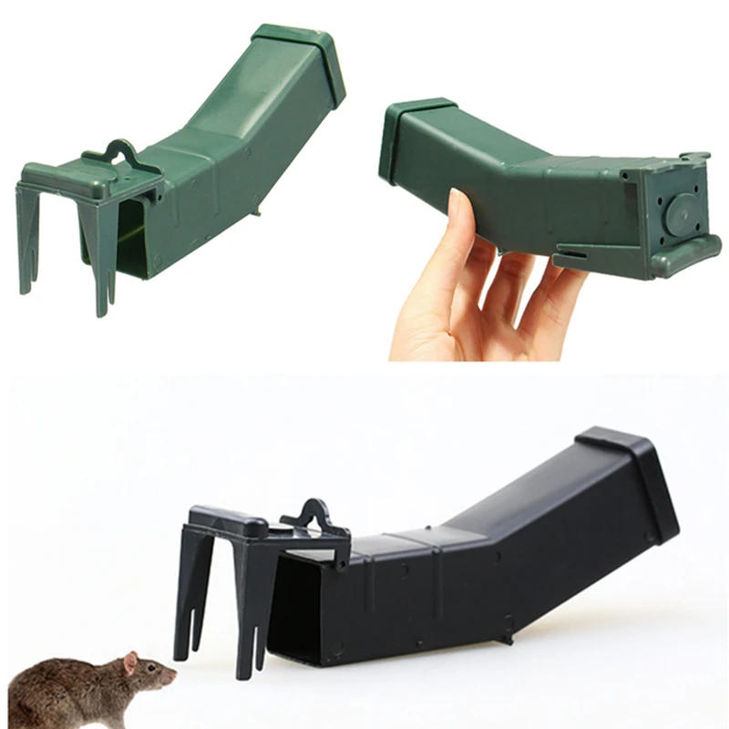 Description Picture 2 of item1/2/3pcs Mousetrap Bait Box Animal Control Tool Home Garden Mouse Trap Cage Home Garden Mousetrap Tool