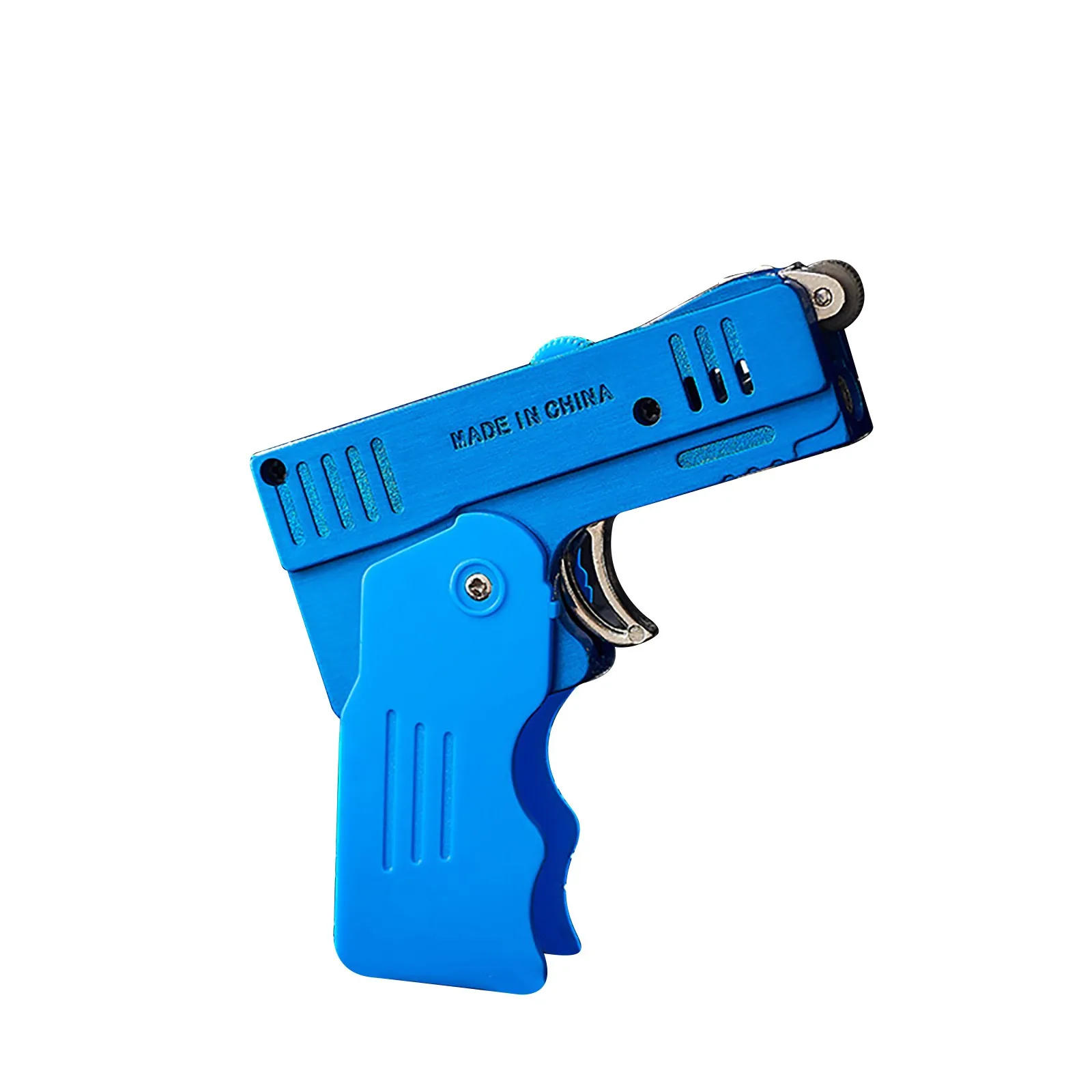 Description Picture 5 of item2022 Twin Fire Deformed Pistol Butane Gas Kitchen Grill Accessories Big Jet Flame Fire Turbo Torch Fire Grinding Wheel Lighter