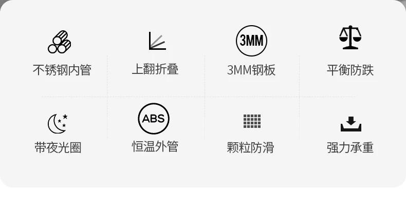 Description Picture 2 of itemToilet Gadgets Handrail Grab Bar Shower Support Elderly Handrail Safety Holder Disability Barras De Ducha Bathroom Accessories