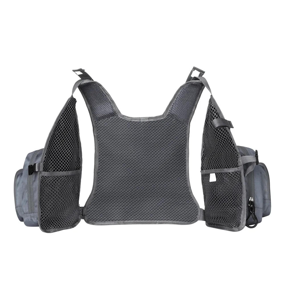Description Picture 2 of itemUltra Lightweight Fly Fishing Vest for Men and Women Portable Chest Pack One Size Fits Most