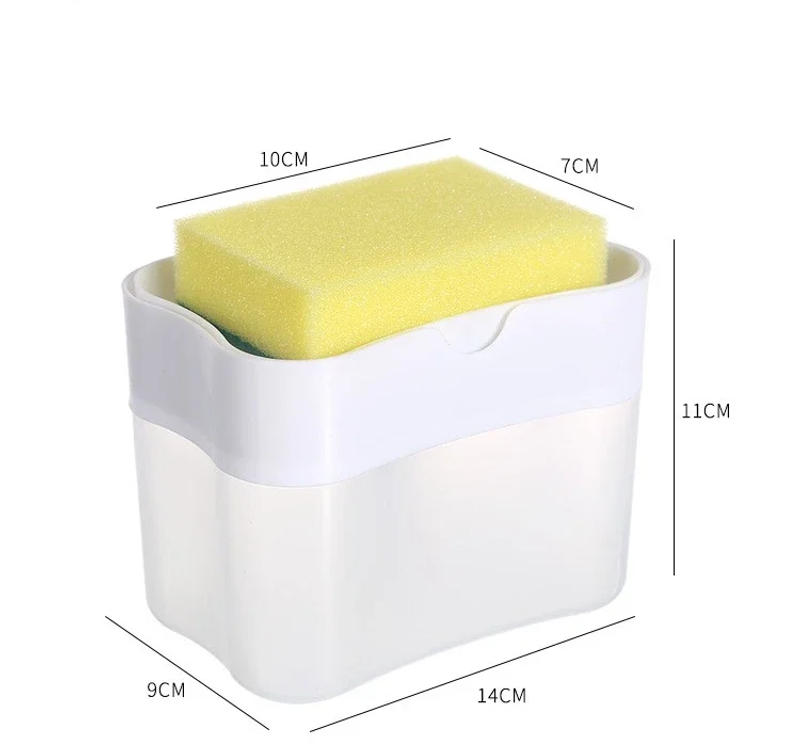 Description Picture 4 of itemManual Press Foam Soap and Cleaning Liquid Dispenser - Magic Cocina Kitchen Organizer Tools