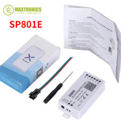 SP801E DC5V-24V 12V Art-Net Magic LED WIFI Controller Matrix Panel Module WS2812 WS2811 Light Strip Wireless Control IOS Android