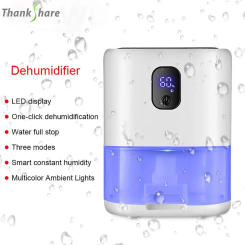 Electric Home Dehumidifier Air Dryer Moisture Absorber With1000ml Water Tank Air Dehumidifier For Home Bedroom Kitchen Basement