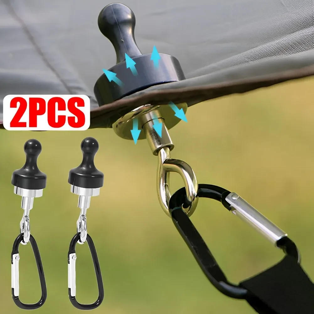 Description Picture 3 of itemCamping Magnetic Hook Strong Suction Separable Multifunctional Outdoor Tent Canopy Carabiner Magnet Hanger Camping Accessories